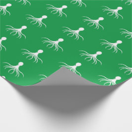 Bedrücktes Octopus-Design - Matte Wrapping Paper Geschenkpapier