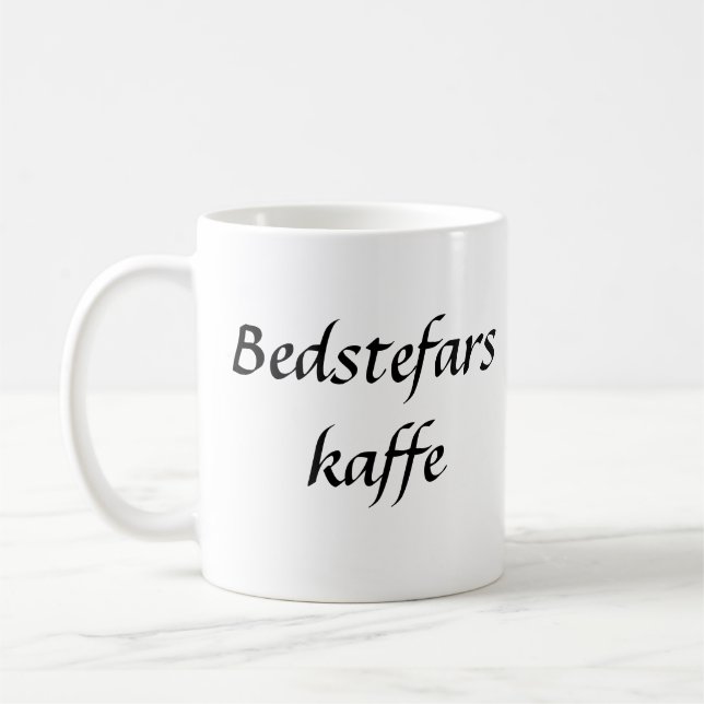 Bedstefars Kaffe Tasse (Links)