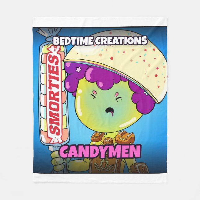 Bedtime Creations Candymen Fleece-Decke Fleecedecke (Vorderseite)