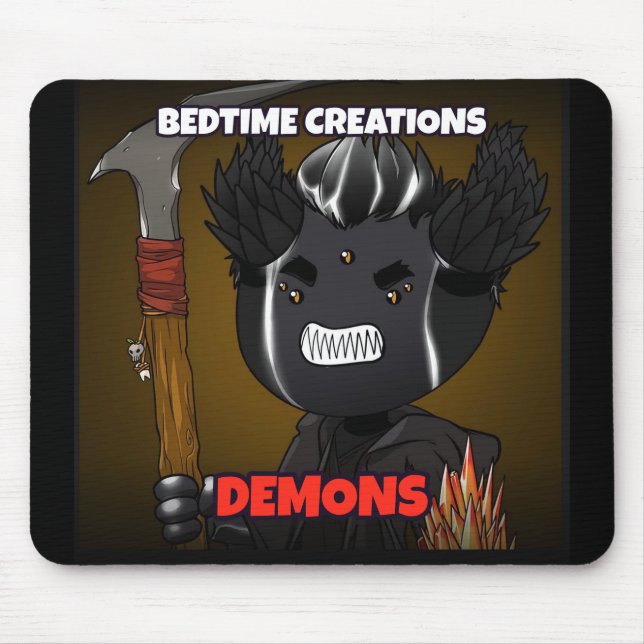 Bedtime Creations Demons Mauspad (Vorne)