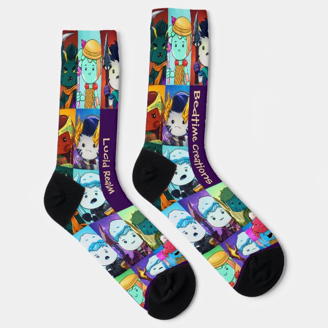 Bedtime Creations Lucid Realm Crew Socks Socken (Rechts)