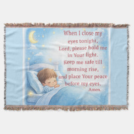 Bedtime Prayer for Kids Decke