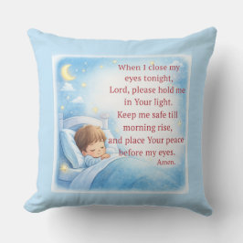 Bedtime Prayer for Kids Kissen