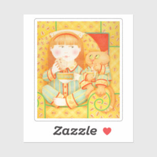 BEDTIME SNACK 3" Vinyl Sticker