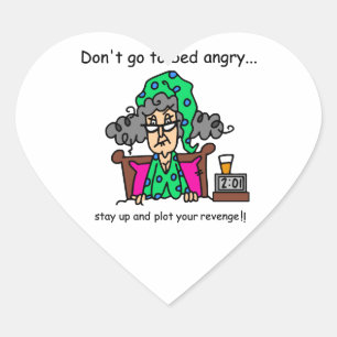 Bedtime-Spaß Herz-Aufkleber