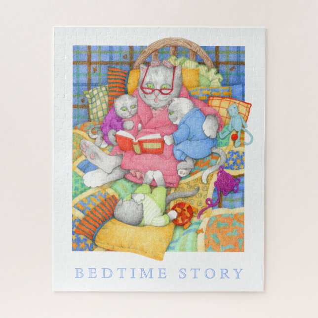 BEDTIME STORY 16x20 Puzzle (Vertikal)