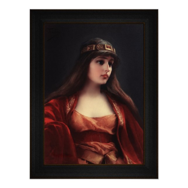 Beduin Girl by Luis Ricardo Falero Fotodruck (Vorne)