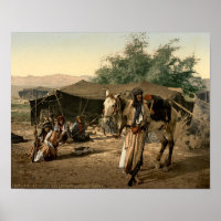 Beduinenzelt im Heiligen Land