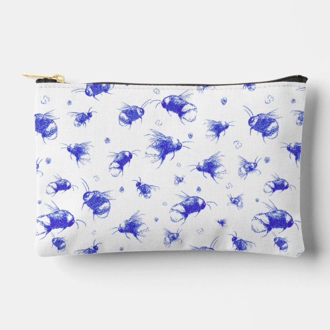 Bee Accessory Pouch Geschenk für Mutter Zubehörtasche (Vorderseite)