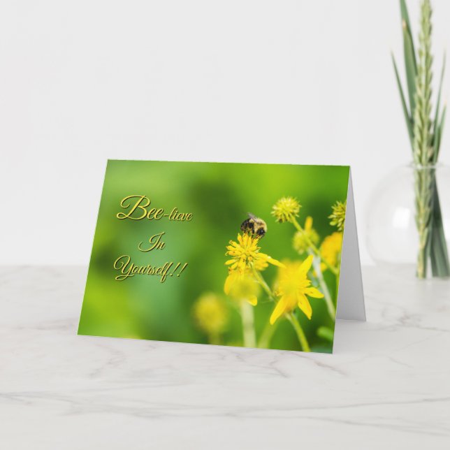 Bee Aside Inspiration Karte (Vorderseite)