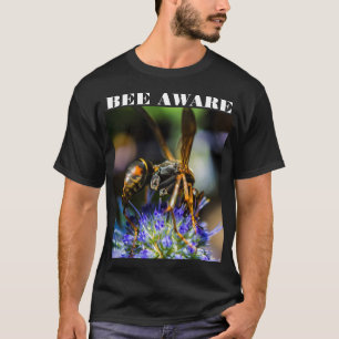 Bee Aware Men's Basic Dark T - Shirt