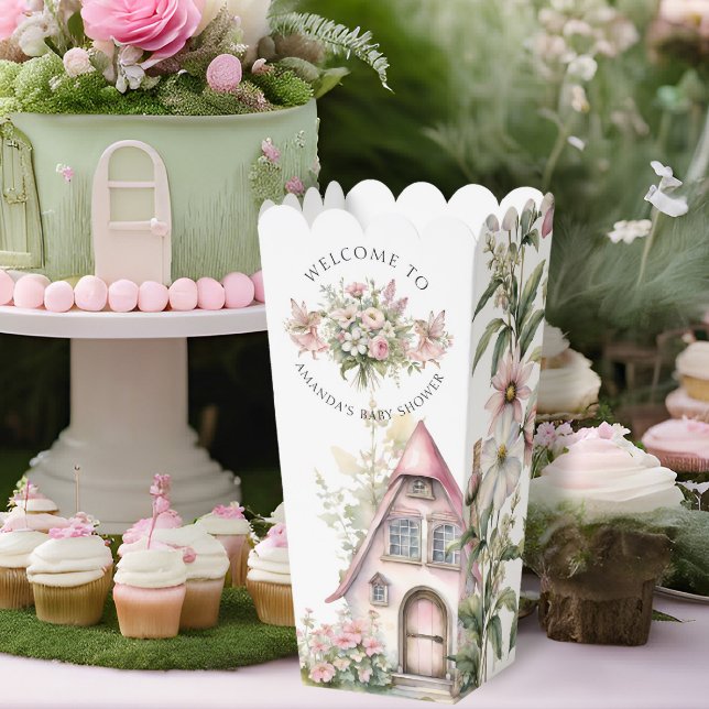 Bee Baby Dusche mit bezaubernder Märchenblütenblüt Geschenkschachtel (Von Creator hochgeladen)