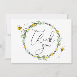 Bee Baby Dusche Vielen Dank Dankeskarte