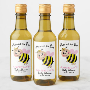 Bee-Baby-Duschmittel-Getränkeetikett Weinetikett