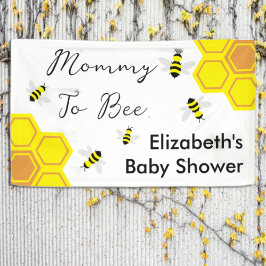 Bee Baby Shower Banner