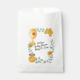 Bee Baby Shower Favor Bag Geschenktütchen