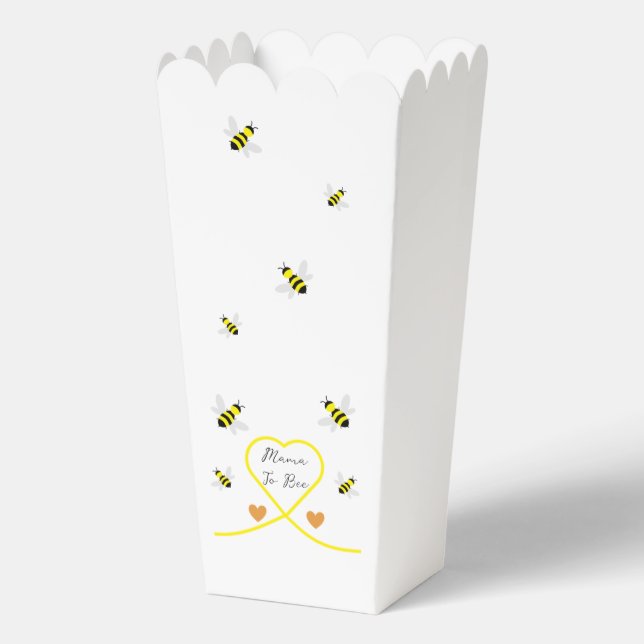 Bee Baby Shower Geschenkschachtel (Vorderseite)