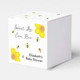 Bee Baby Shower Geschenkschachtel
