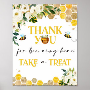 Bee Baby Shower Party Sign Mommy To Bee Decor Sign Poster
