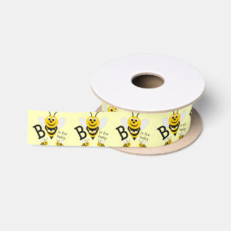 Bee Baby Shower Satinband