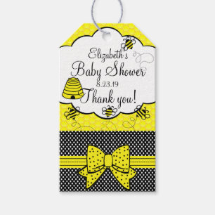 Bee Baby Shower Vielen Dank Geschenkanhänger