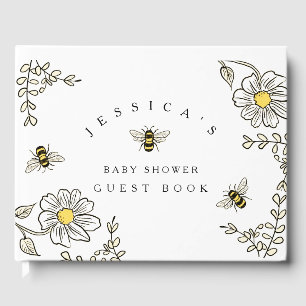 Bee Baby Shower Willkommen bei der Dusche der Humm Gästebuch