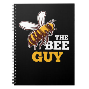 Bee Beekeeper Guy Insect Animal Lover Beekeeper Me Notizblock