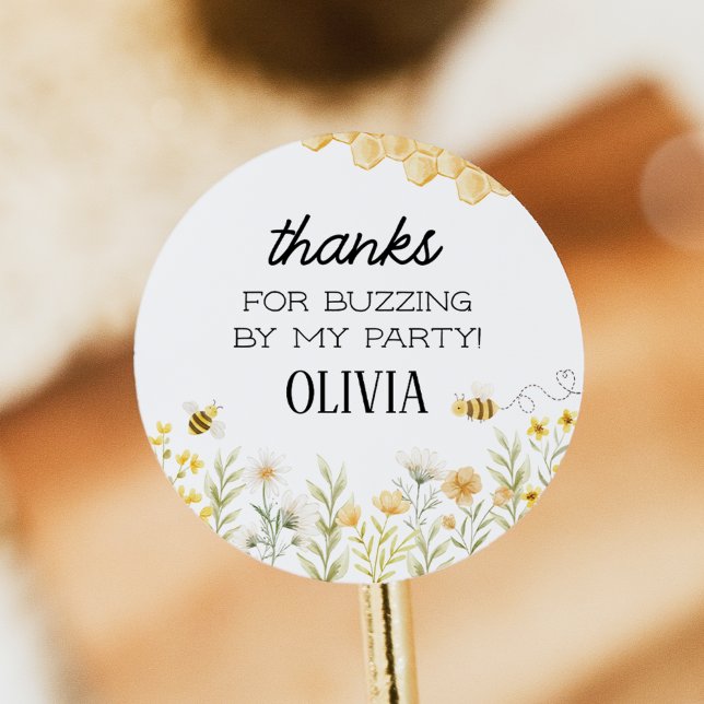Bee Birthday Stickers (Von Creator hochgeladen)