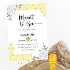 Bee Bridal Dusche Einladung