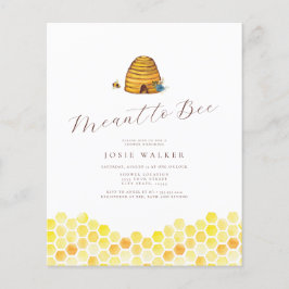 Bee Bridal Dusche Einladung