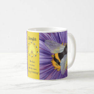 Bee Bumblebee Kaffee Tasse Teezeremonie auf dem Mo
