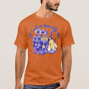 Bee Cool or Buzz Off Man Funny Cute Wholesome Bee  T-Shirt