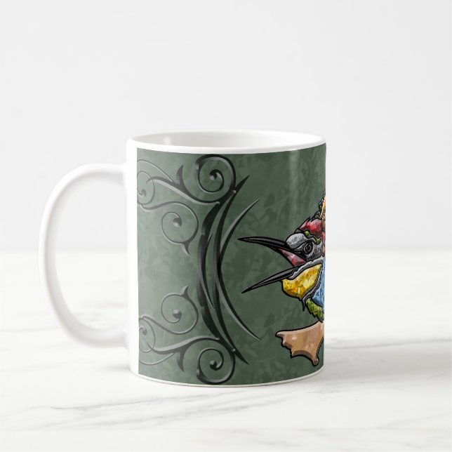 Bee Eater Bird Kaffeetasse (Links)