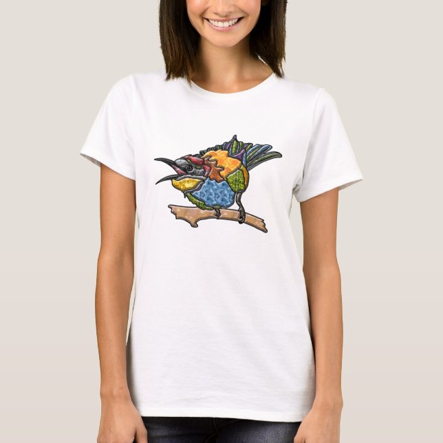 Bee Eater Bird T-Shirt (Vorderseite)