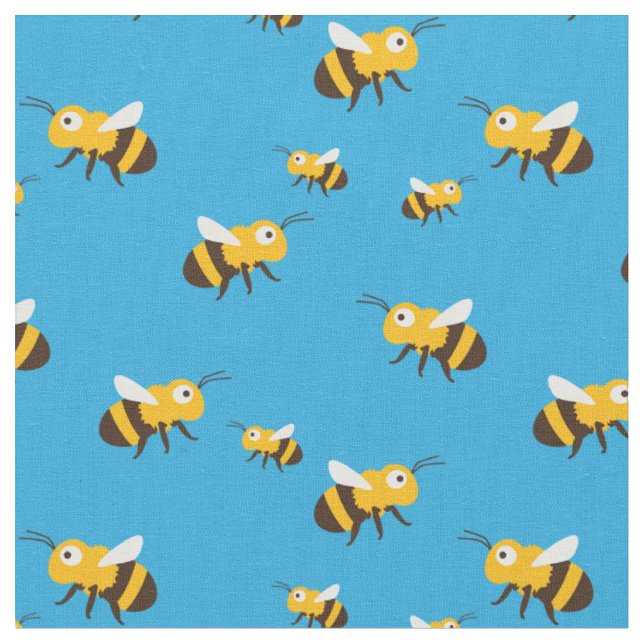 Bee Fabric Stoff (Nahaufnahme)