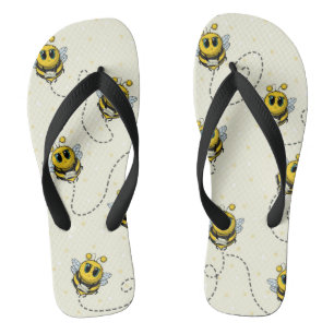 Bee Flip Flops
