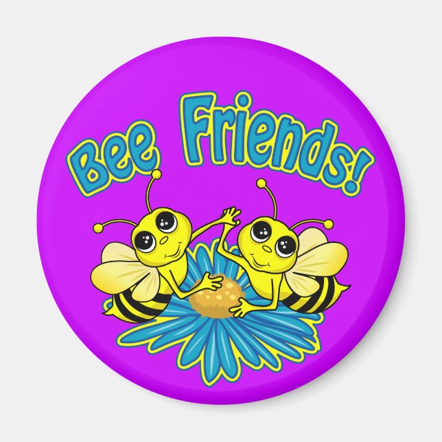 Bee Friends Magnet (Vorne)