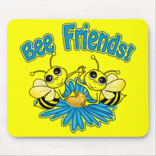 Bee Friends Mousepad