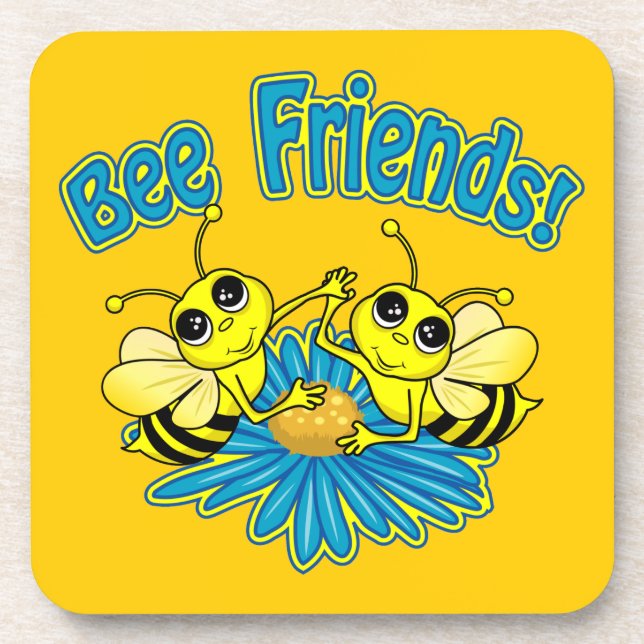 Bee Friends Untersetzer (Vorderseite)