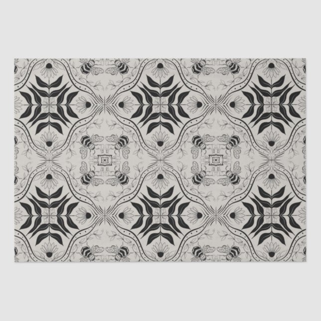 Bee Garden Seidenpapier (Vorderseite)