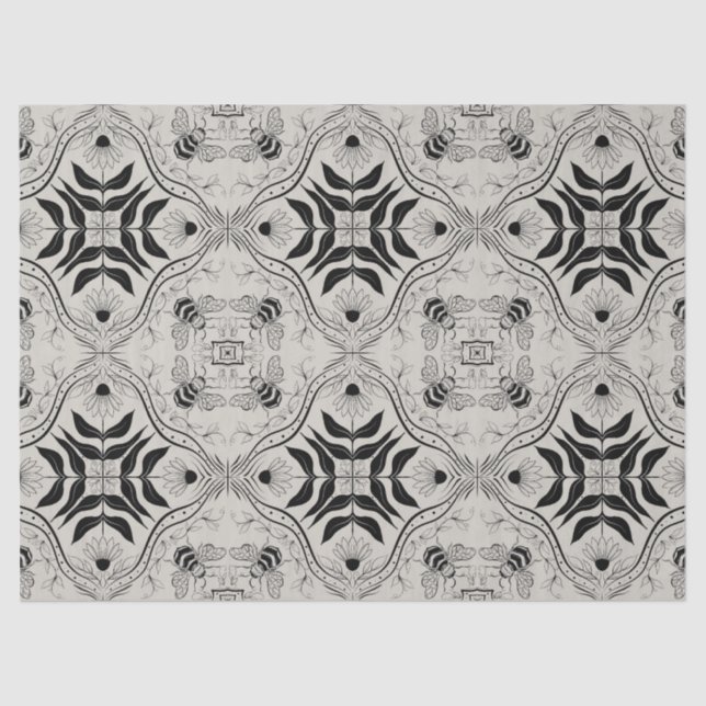 Bee Garden Seidenpapier (Vorderseite)