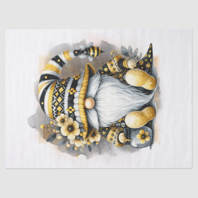 Bee Gnome Seidenpapier (Vorderseite)