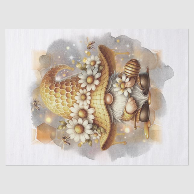 Bee Gnome Seidenpapier (Vorderseite)
