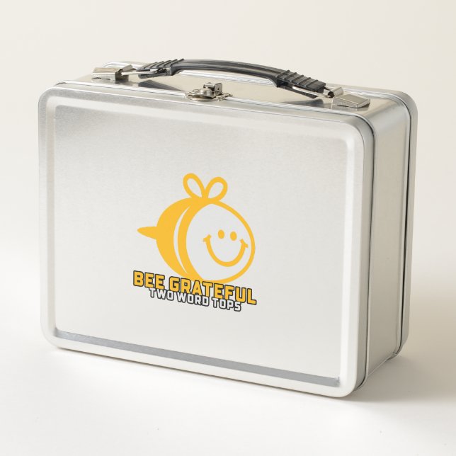 Bee Grateful T.W.T Lunchbox (Vorderseite)