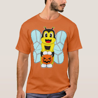 Bee Halloween Pumpkin T-Shirt
