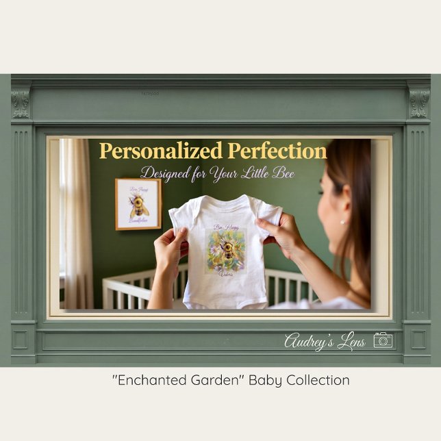 Bee Happy Baby Bodysuit | Bumblebee Gift Strampler (Von Creator hochgeladen)