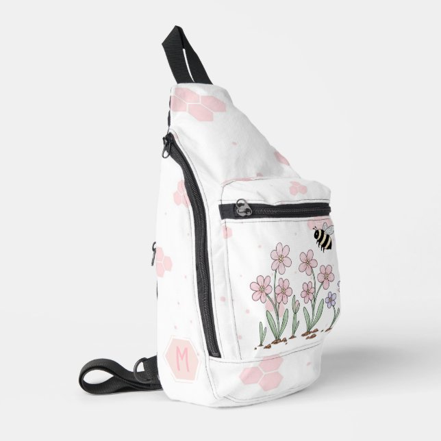 Bee Happy Garden Crossbody Bag (Linke Seite)