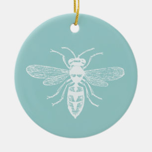Bee Happy Keramikornament
