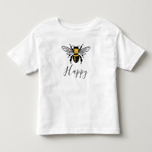 Bee Happy Kleinkind T - Shirt