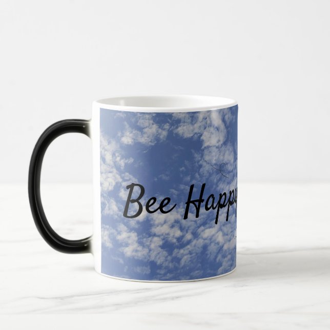 Bee Happy Magic Morphing Tasse (Links)